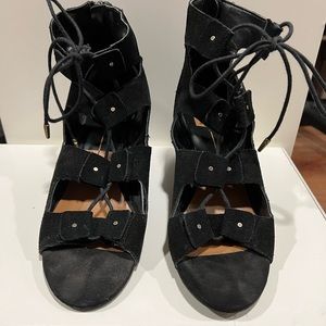 Gladiator Wedge Lace Ups